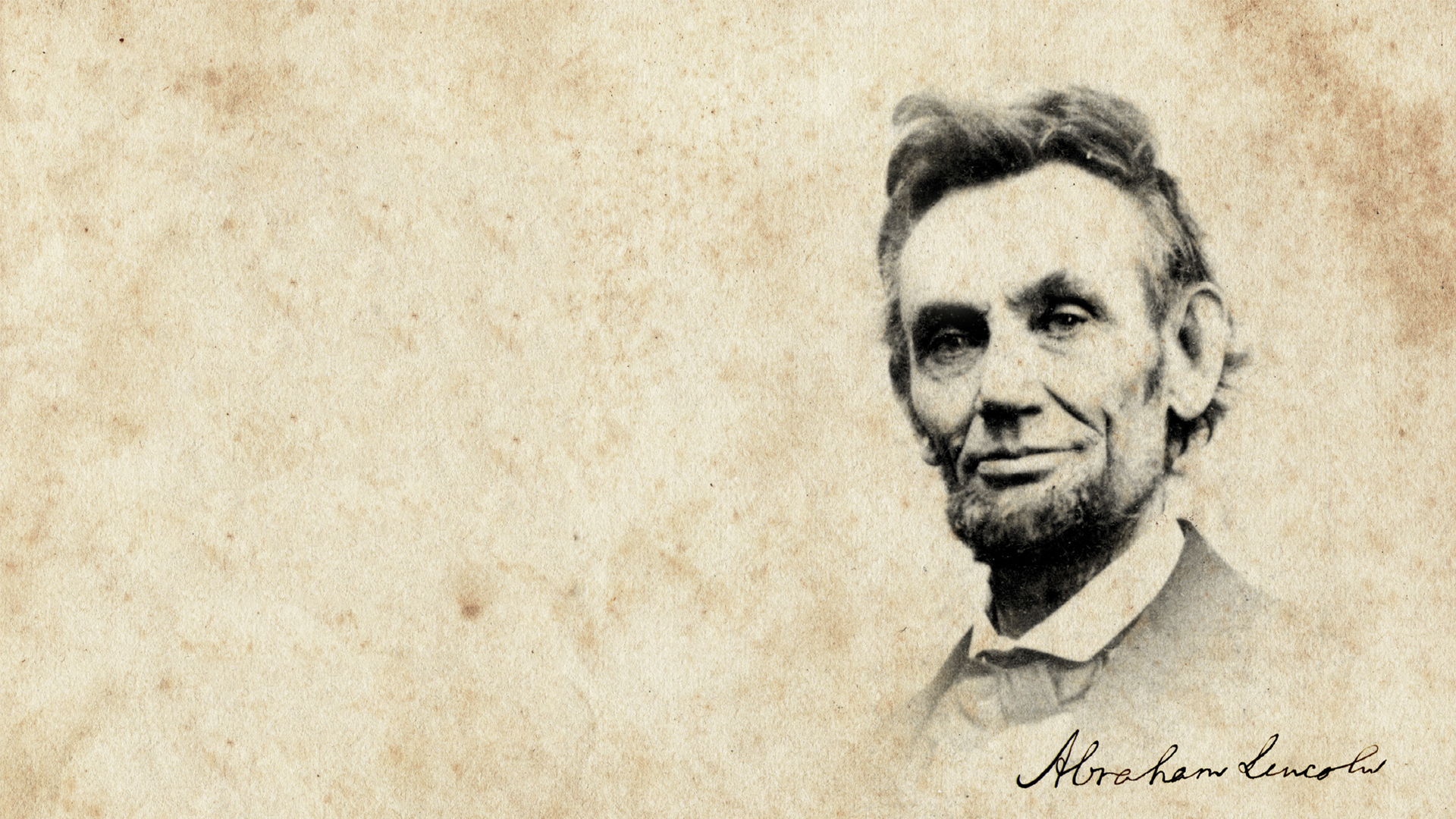 Biography: Abraham Lincoln | Vision