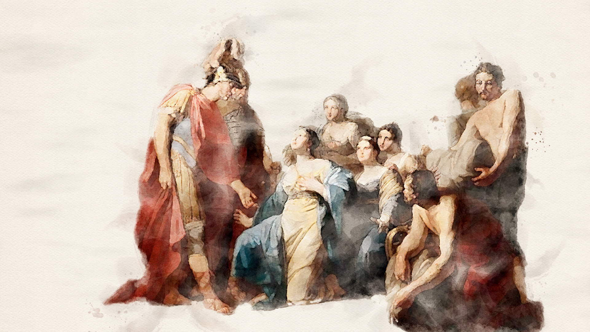 Imagen, arriba: La reina de Saba arrodillada ante el rey Salomón (reproducción artística de un óleo de Johann Friedrich August Tischbein por Tischbein